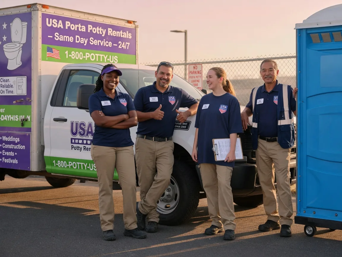 Porta Potty Rental company in Hixson, TN